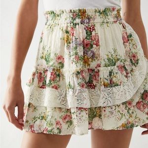 LoveShackFancy Agnessa Skirt